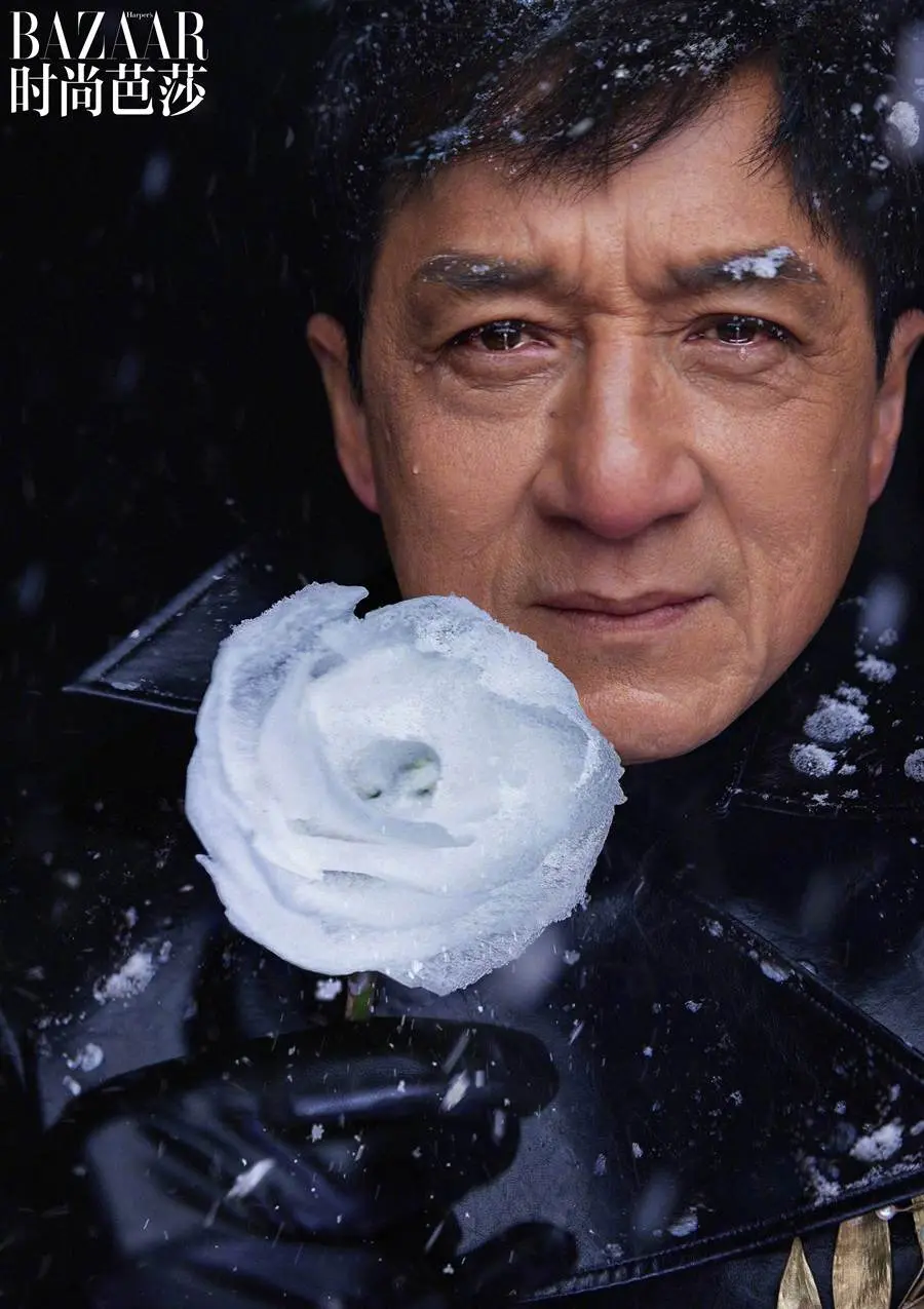 Jackie Chan @ Harper's BAZAAR China February 2024