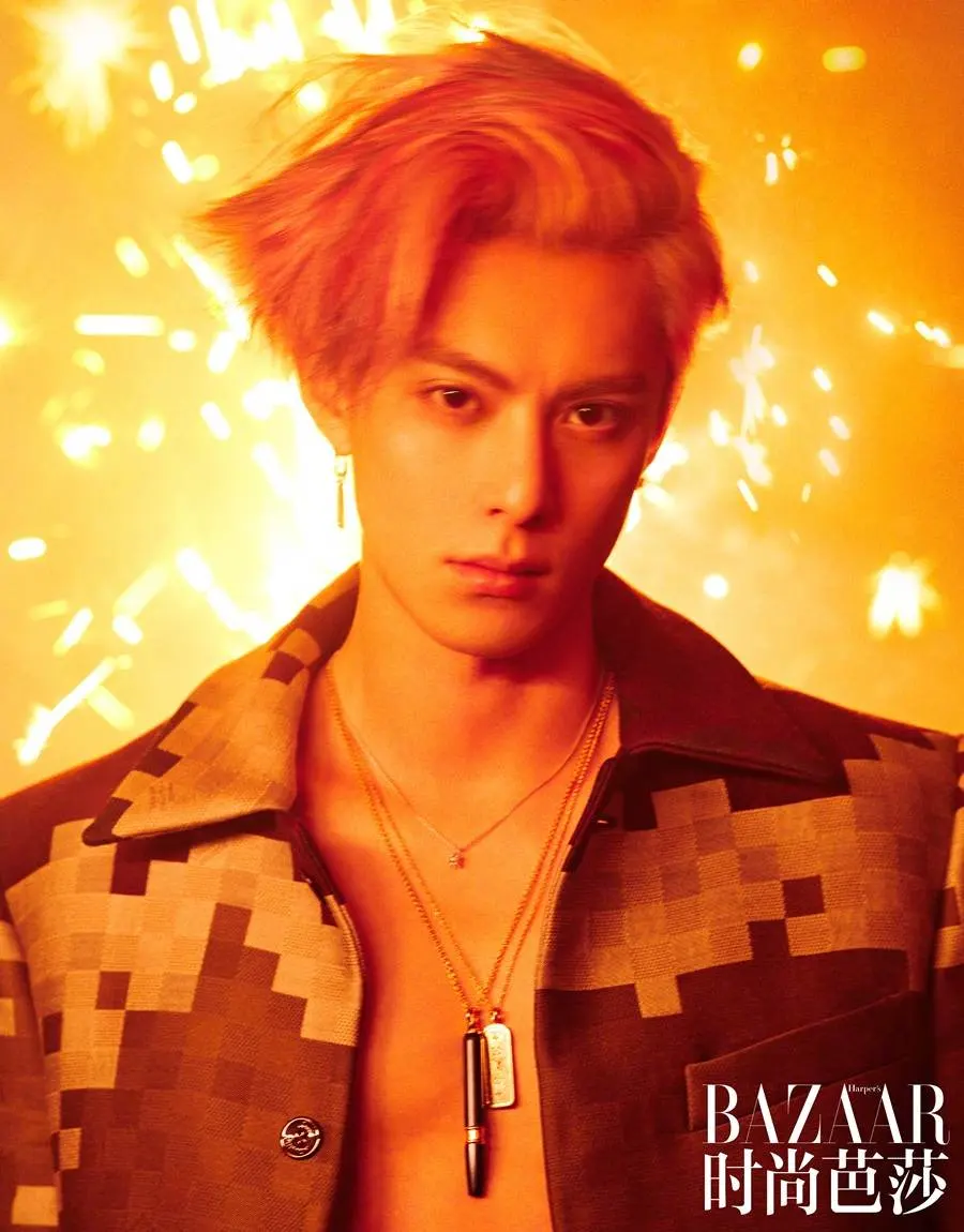 Dylan Wang @ Harper's BAZAAR China February 2024