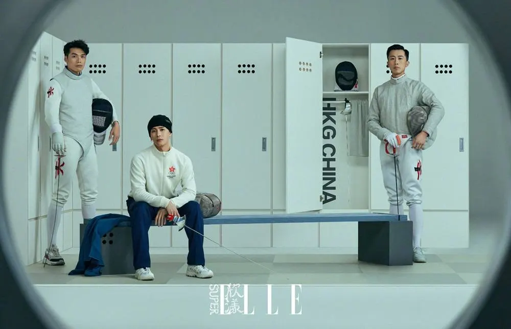 Jackson Wang & members of TEAM WANG @ SuperELLE China February 2024