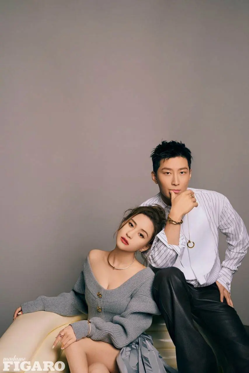 Dou Xiao & Laurinda Ho @ madame FIGARO China February 2024