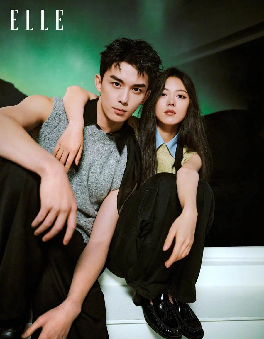 WuLei & Zhao Jinmai @ ELLE China February 2024