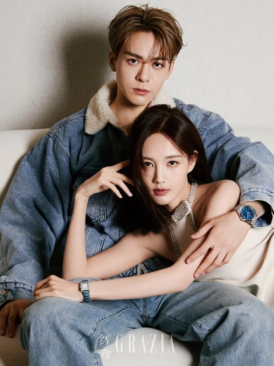 Li Yitong & Zeng Shunxi @ Grazia China February 2024