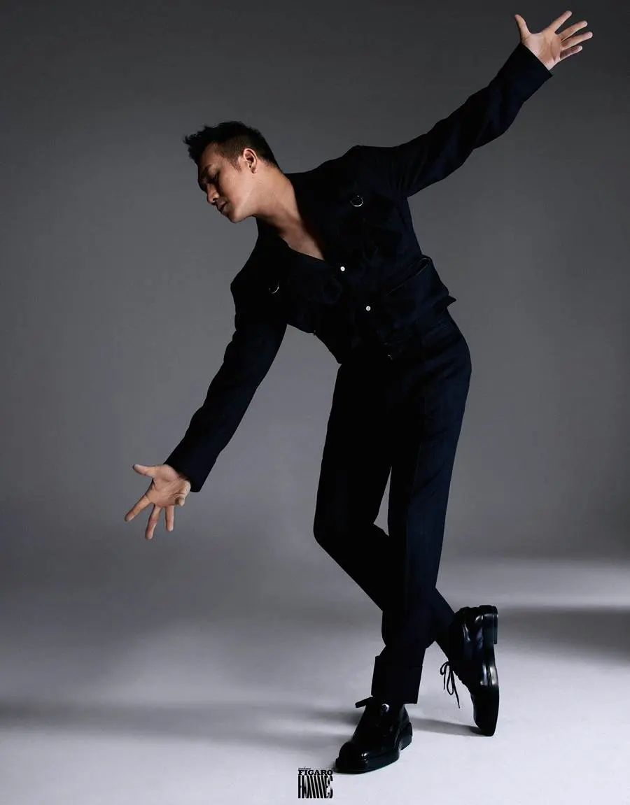 Huang Jue @ madame FIGARO Hommes February 2024