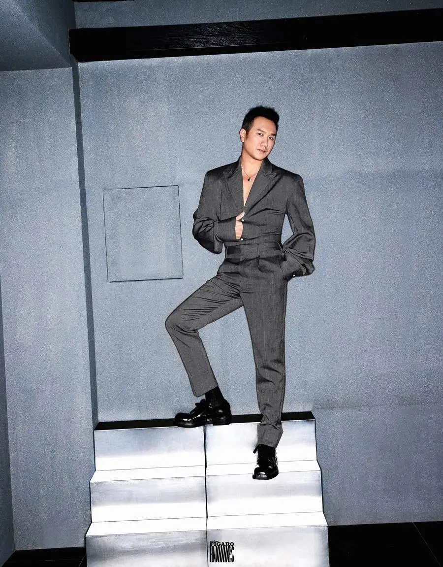 Huang Jue @ madame FIGARO Hommes February 2024