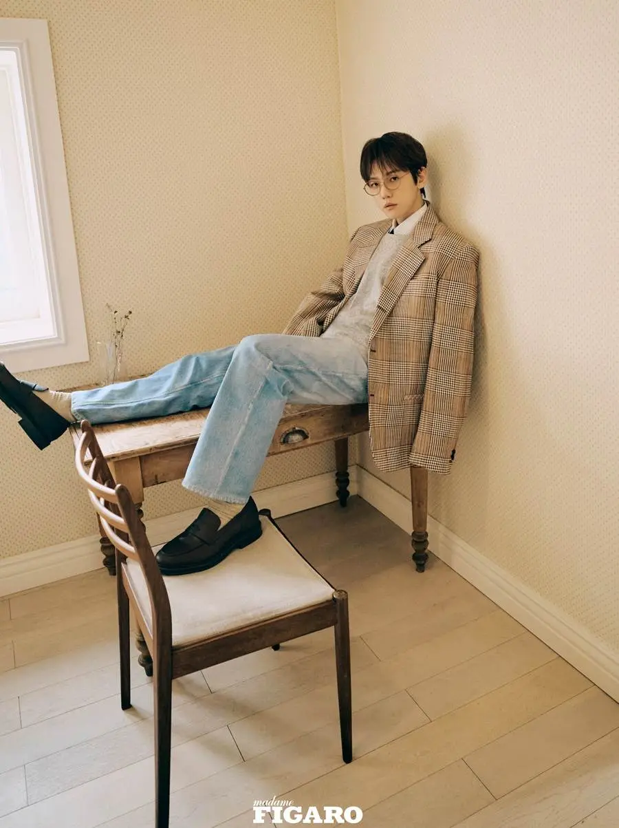 Baek Hyun @ madame FIGARO China February 2024