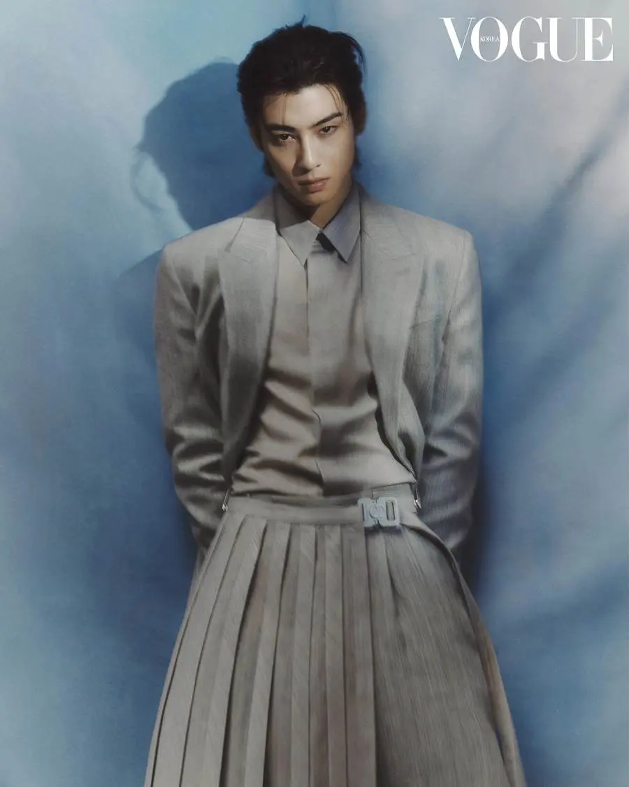 Cha Eun woo @ VOGUE Korea January 2024