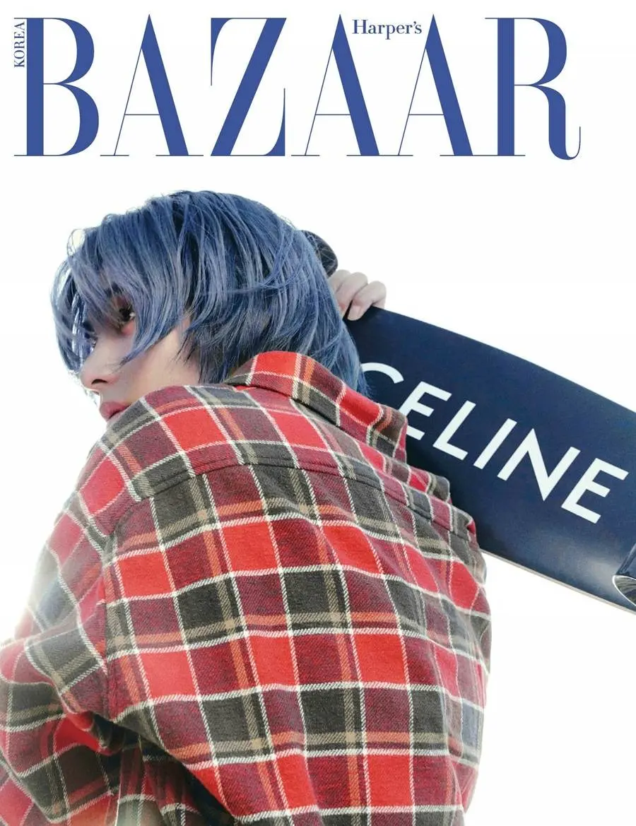 V @ Harper's BAZAAR Korea February 2024