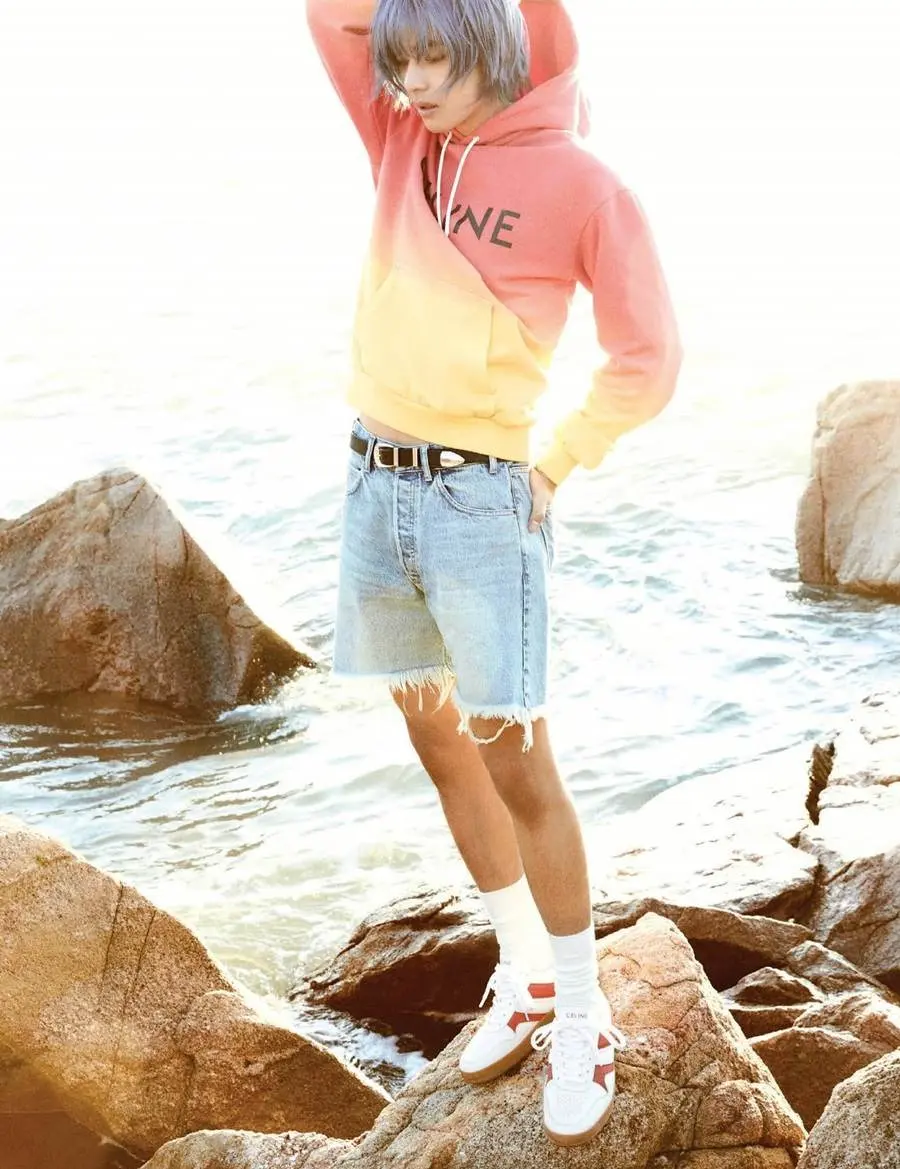 V @ Harper's BAZAAR Korea February 2024