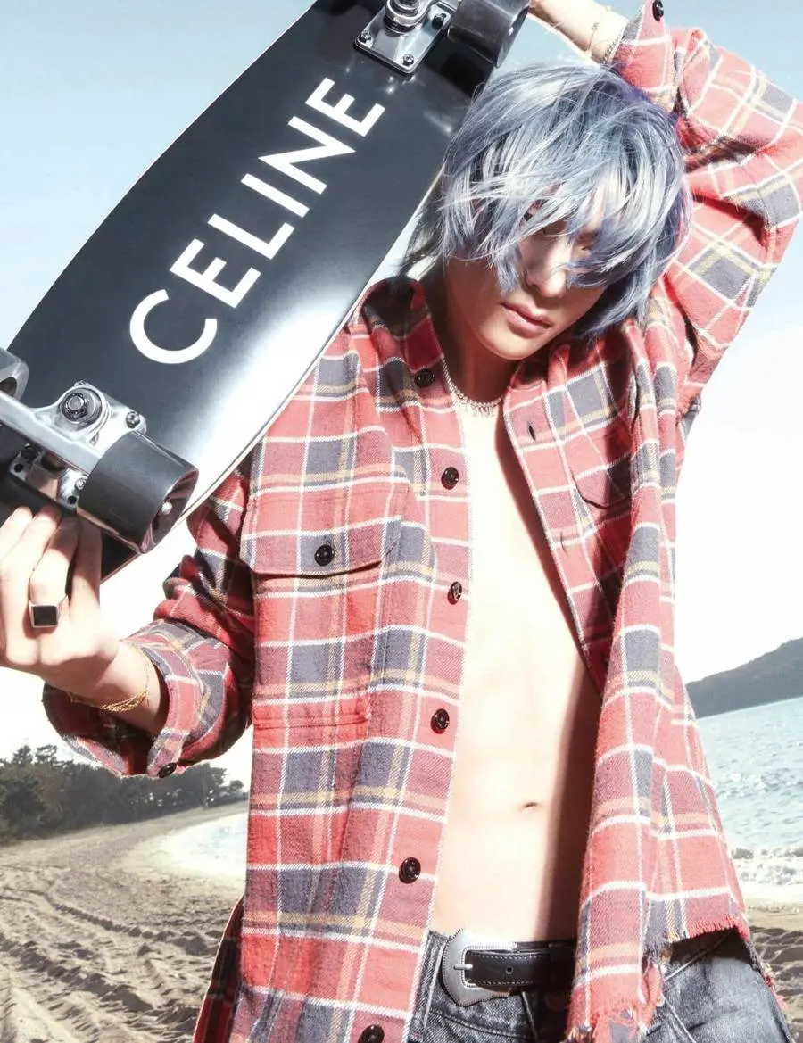 V @ Harper's BAZAAR Korea February 2024