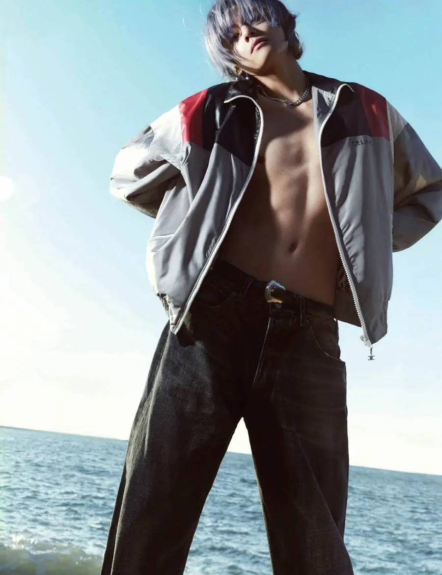 V @ Harper's BAZAAR Korea February 2024