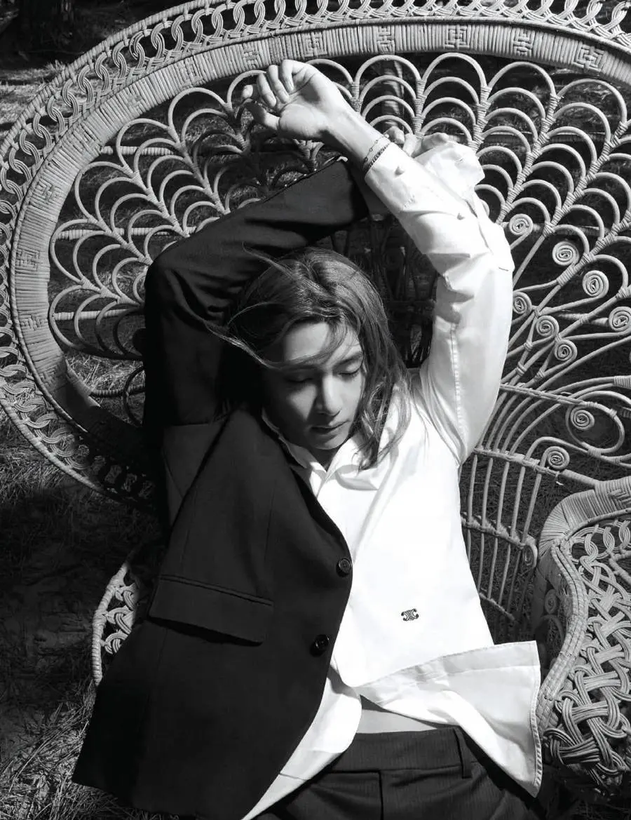 V @ Harper's BAZAAR Korea February 2024