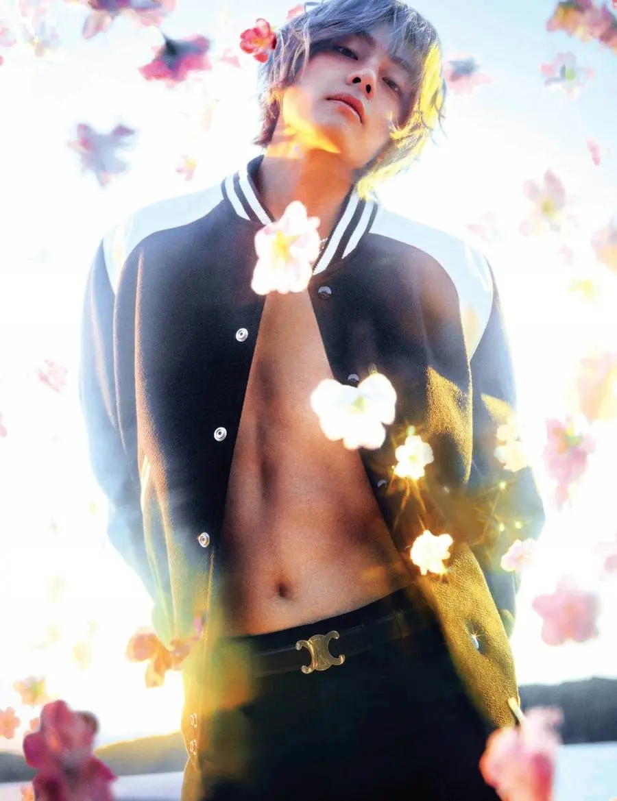 V @ Harper's BAZAAR Korea February 2024