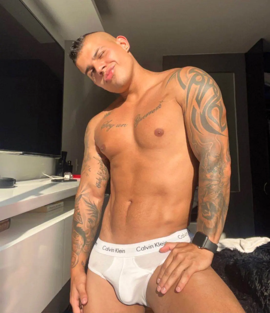 Amo estar bronceado