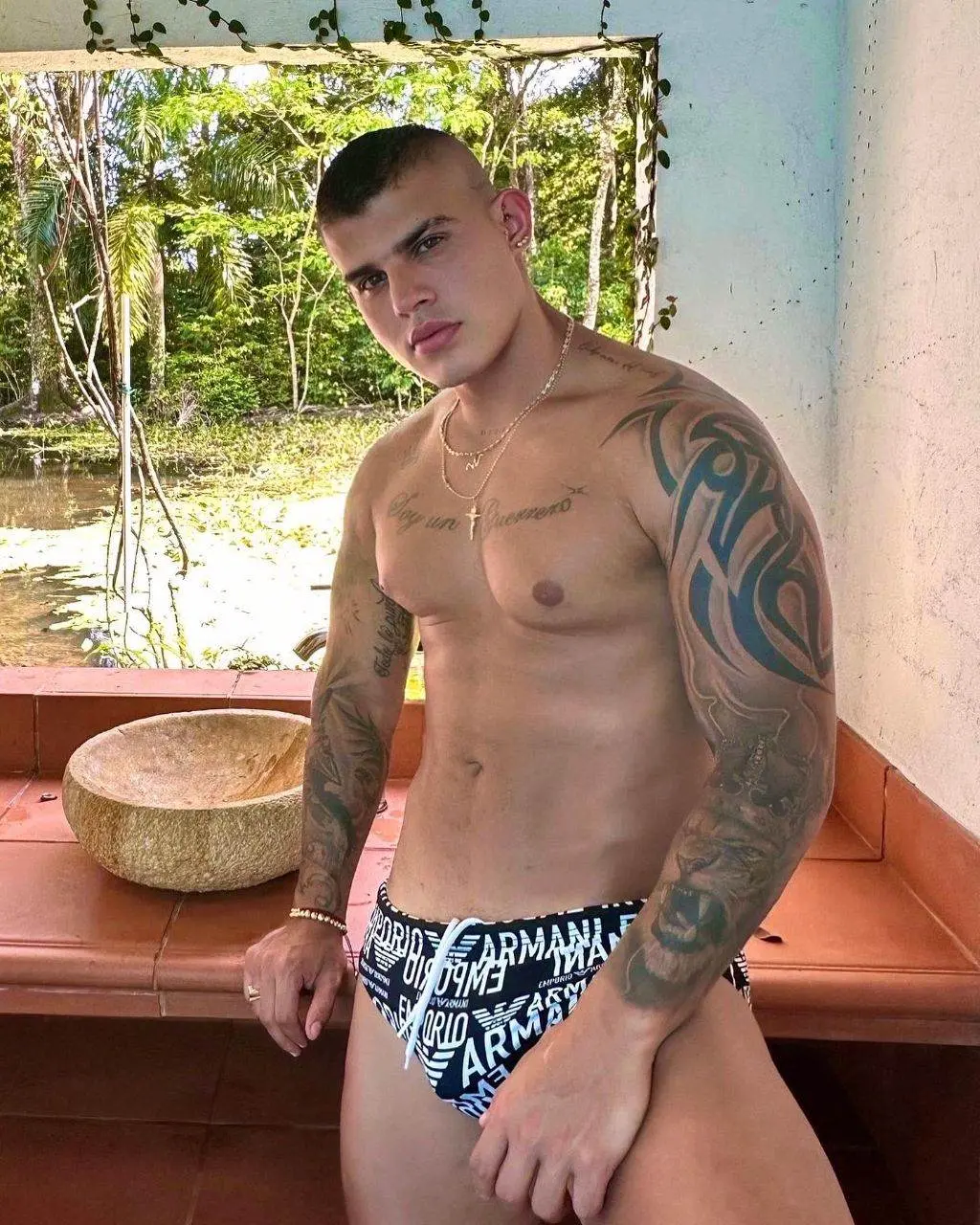 Amo estar bronceado