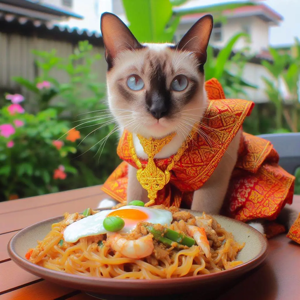 THAILAND 🇹🇭 |  AI ART: Siamese cat