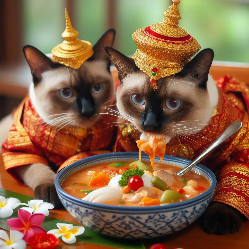 THAILAND 🇹🇭 |  AI ART: Siamese cat