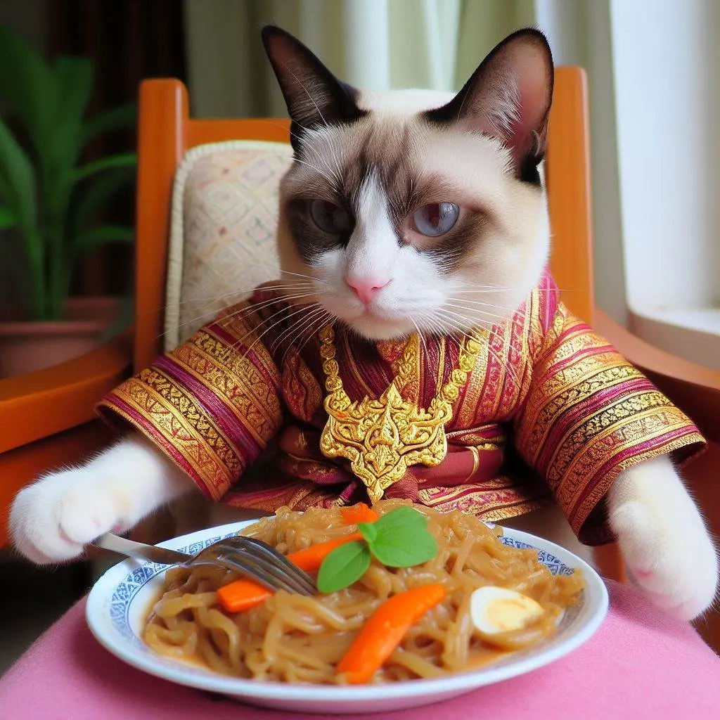 THAILAND 🇹🇭 |  AI ART: Siamese cat