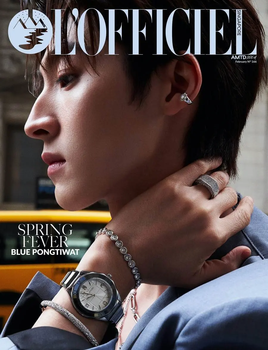 บลู-พงศ์ทิวัตถ์ @ L'Officiel Singapore February 2024