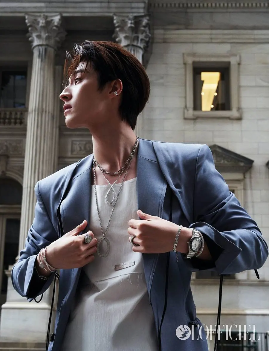 บลู-พงศ์ทิวัตถ์ @ L'Officiel Singapore-Malaysia February 2024
