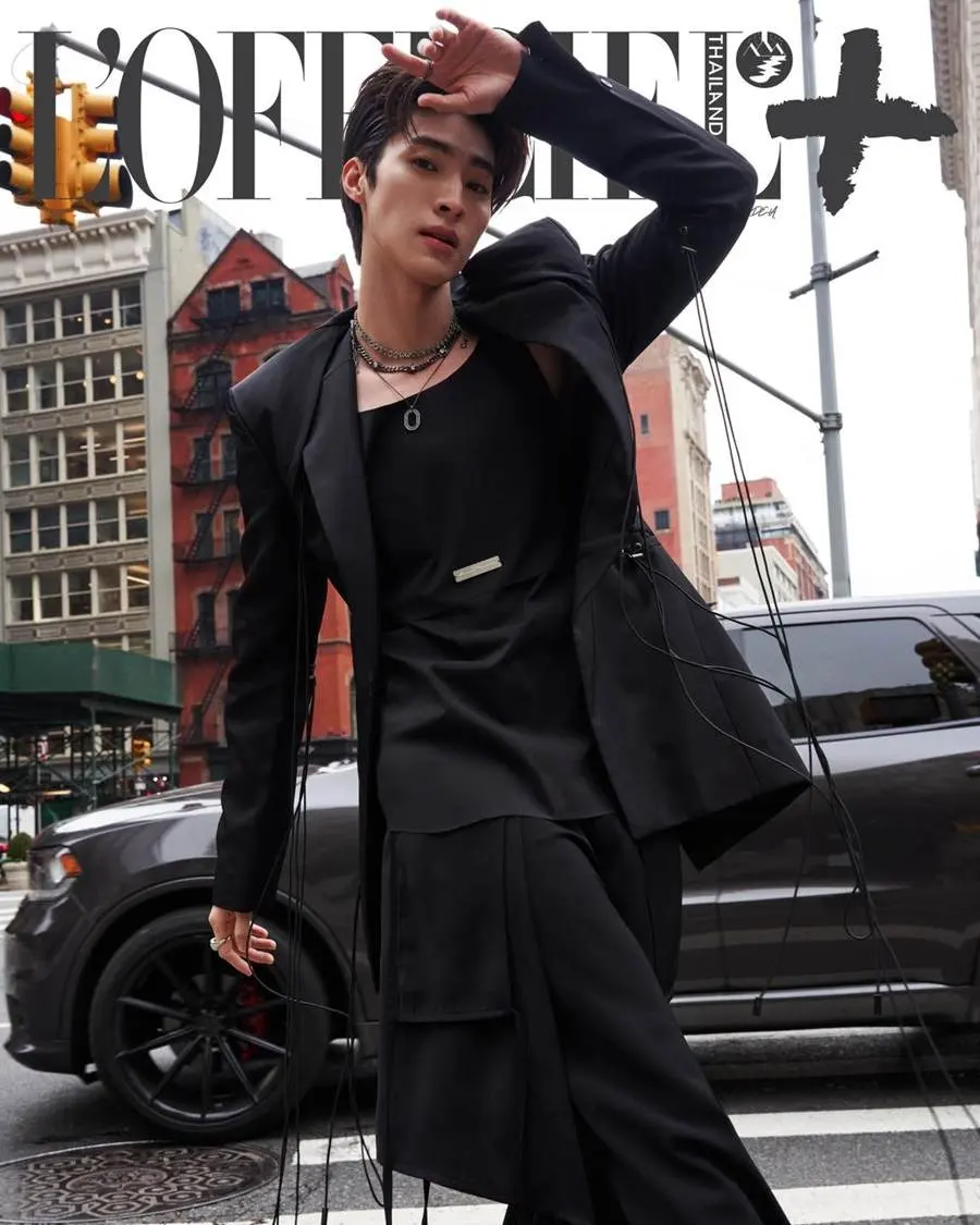 บลู-พงศ์ทิวัตถ์ @ L'Officiel Plus Thailand January 2024
