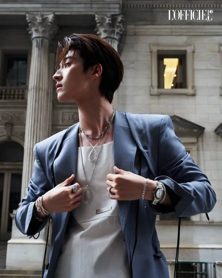 บลู-พงศ์ทิวัตถ์ @ L'Officiel Singapore-Malaysia February 2024