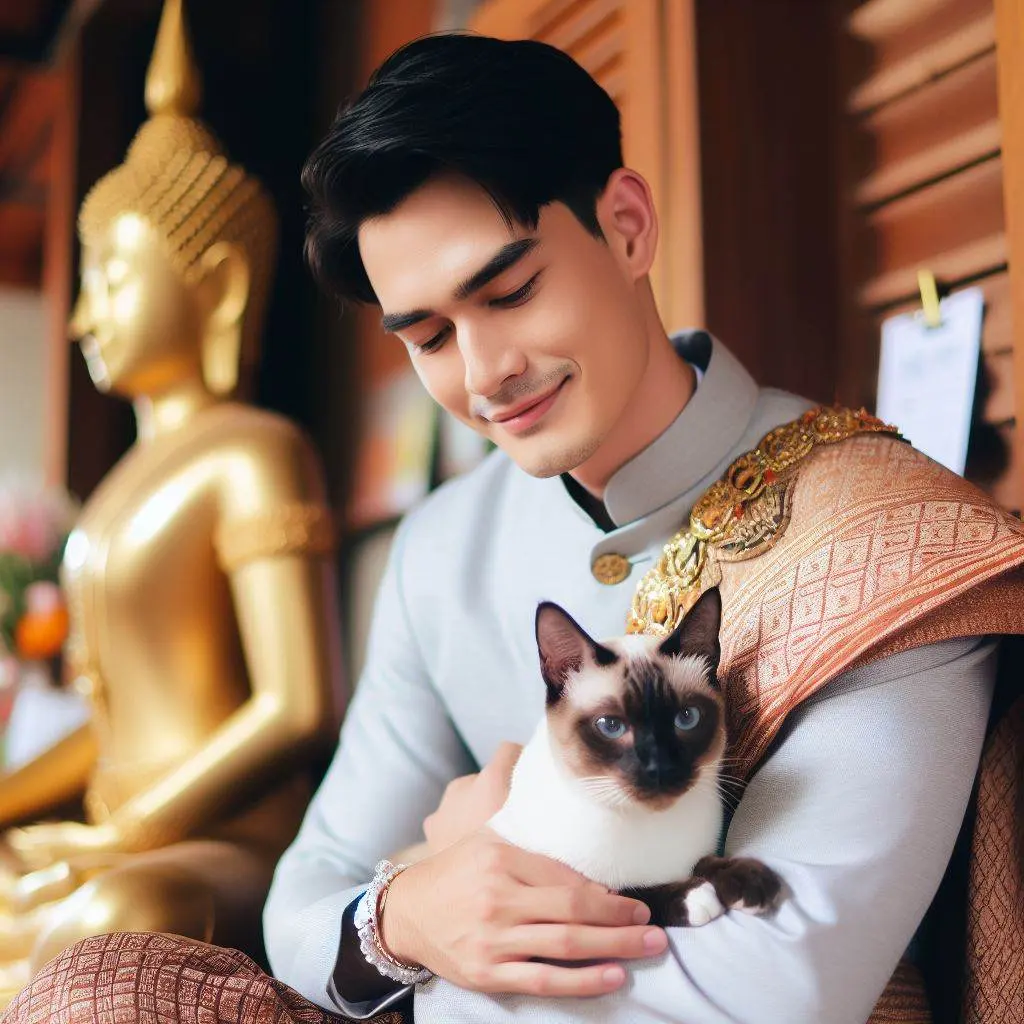 THAILAND 🇹🇭 | AI ART: Love Siamese cat