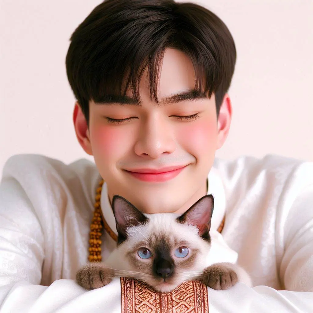 THAILAND 🇹🇭 | AI ART: Love Siamese cat