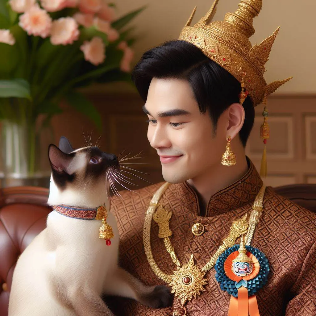 THAILAND 🇹🇭 | AI ART: Love Siamese cat
