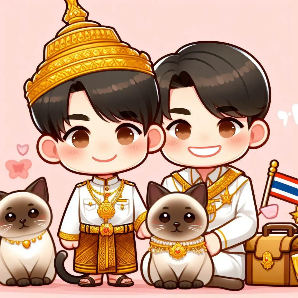 THAILAND 🇹🇭 | AI ART: Love Siamese cat