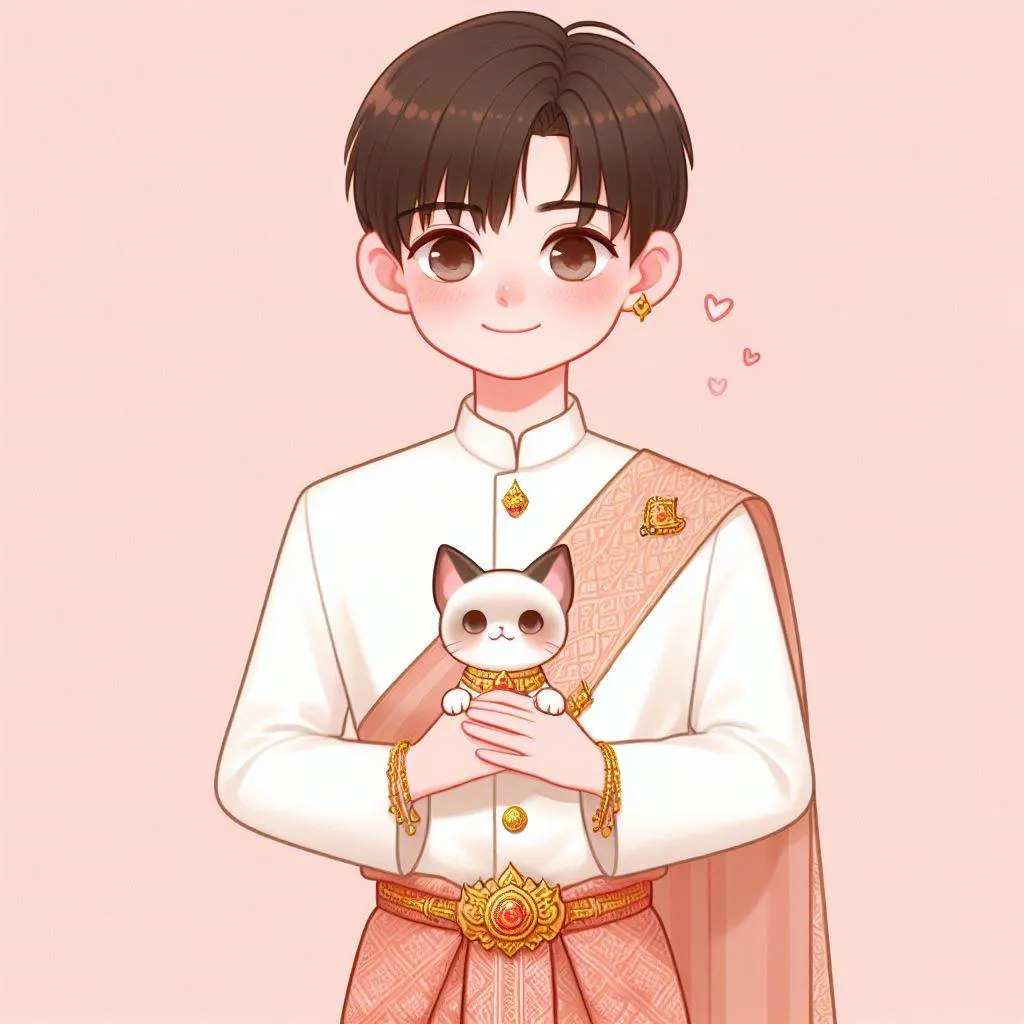THAILAND 🇹🇭 | AI ART: Love Siamese cat