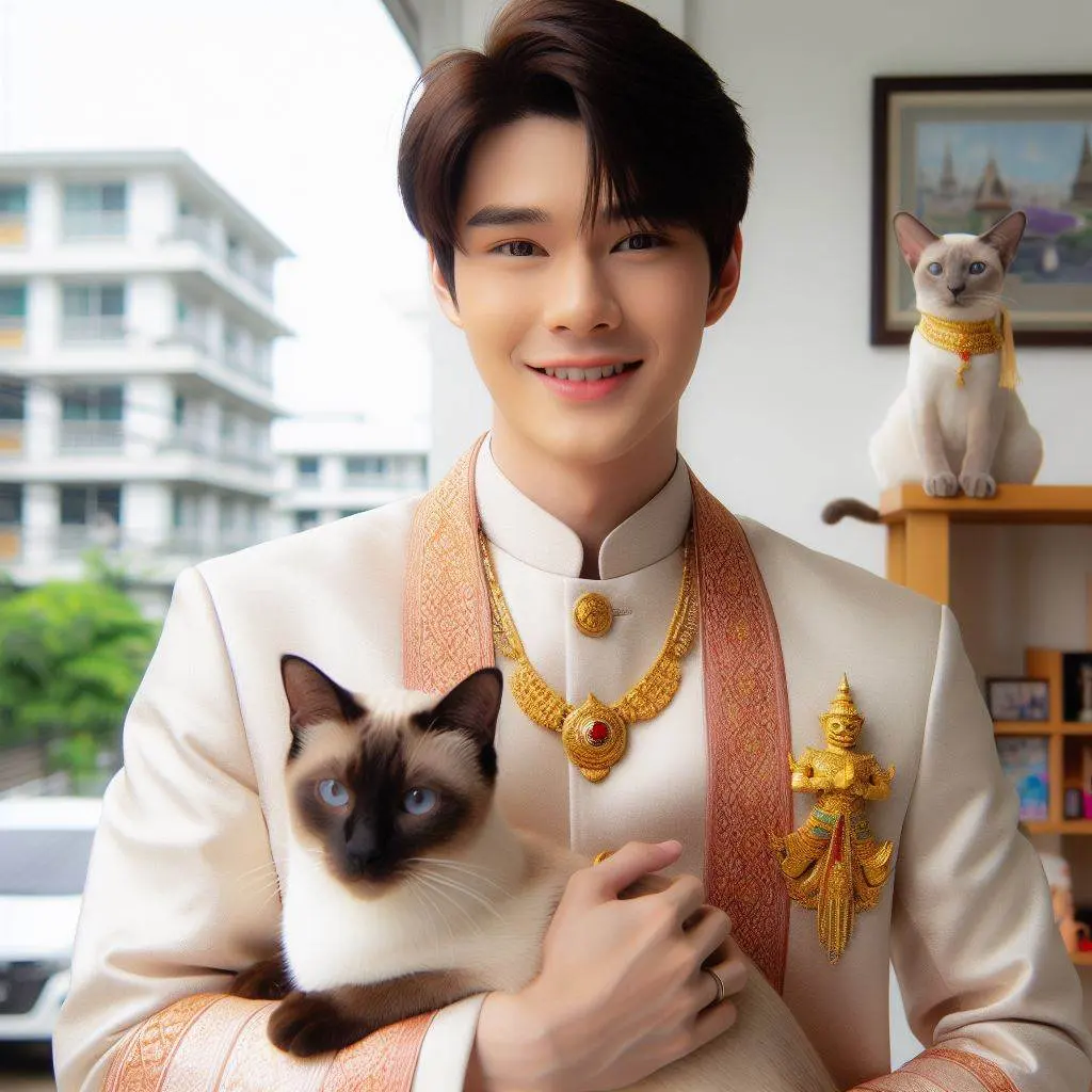 THAILAND 🇹🇭 | AI ART: Love Siamese cat