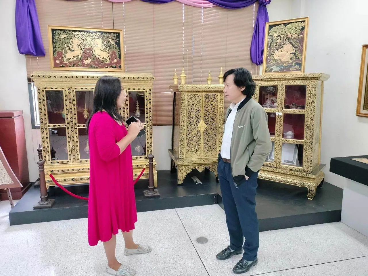 Cambodian Artists 🇰🇭 Learned Thai Arts and Culture 🇹🇭