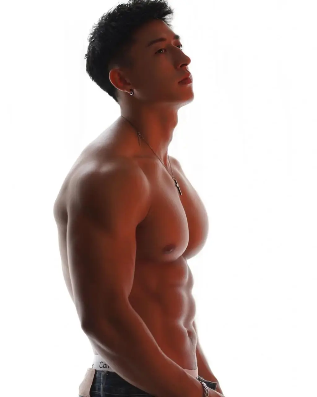 นายแบบหล่อของจีน นักกล้าม.