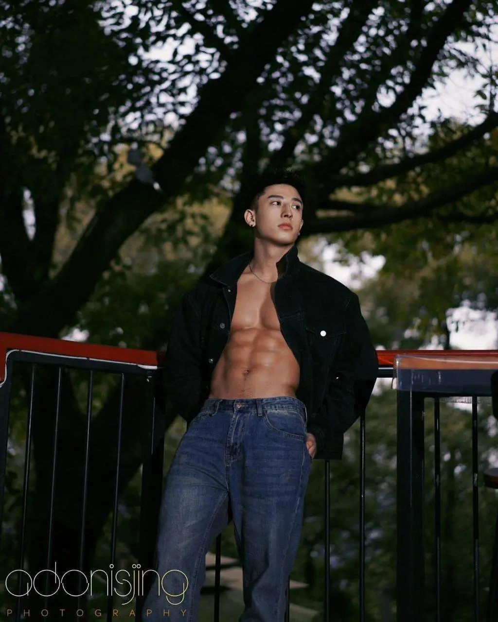 นายแบบหล่อของจีน นักกล้าม.