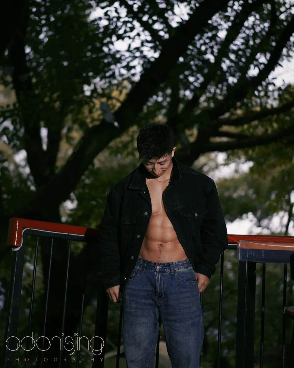นายแบบหล่อของจีน นักกล้าม.