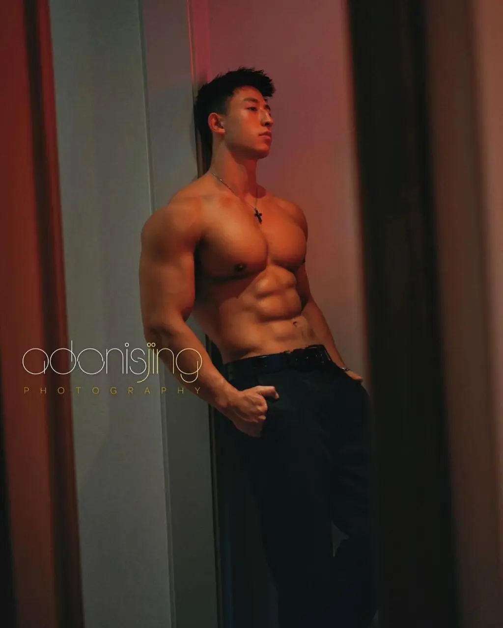 นายแบบหล่อของจีน นักกล้าม.