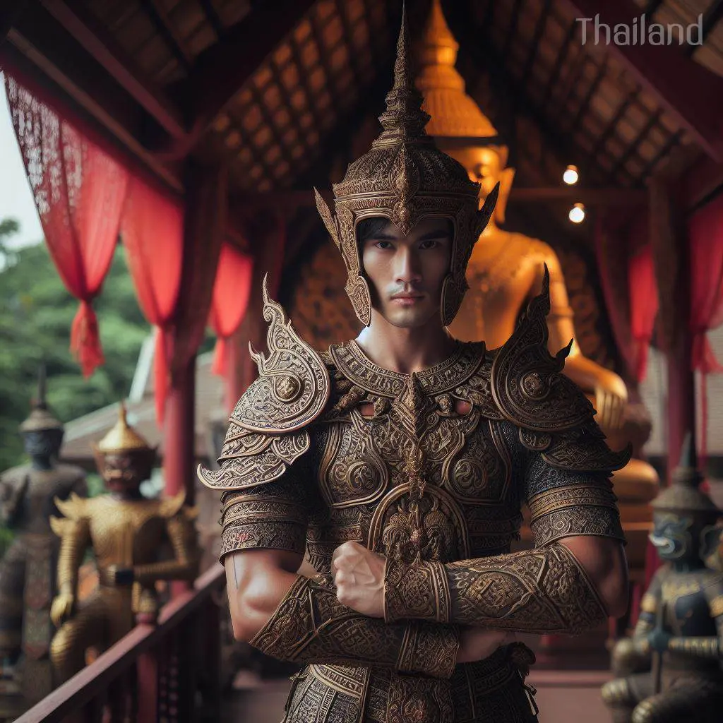 🇹🇭 THAILAND | ANCIENT THAI ARMOR (AI ART)