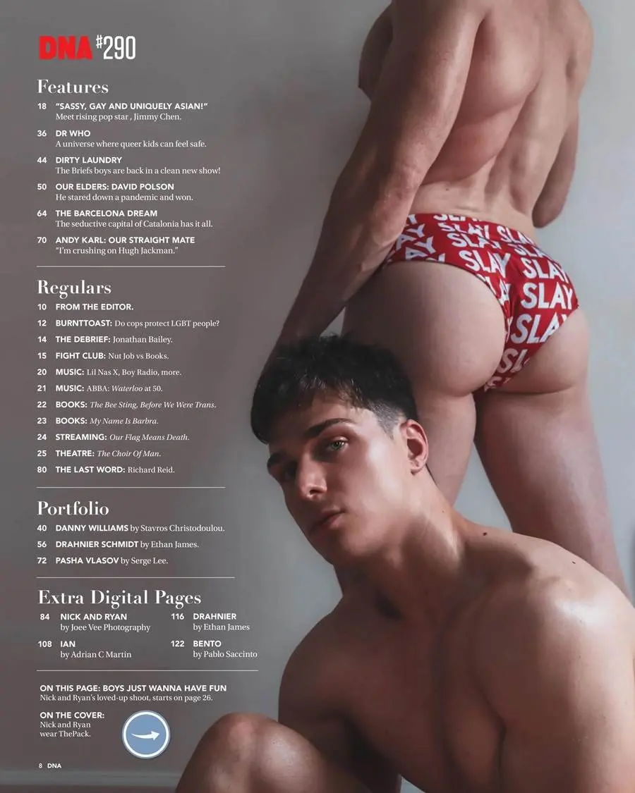 Nick Blu & Ryan Whitelaw @ DNA Magazine issue 290 February 2024