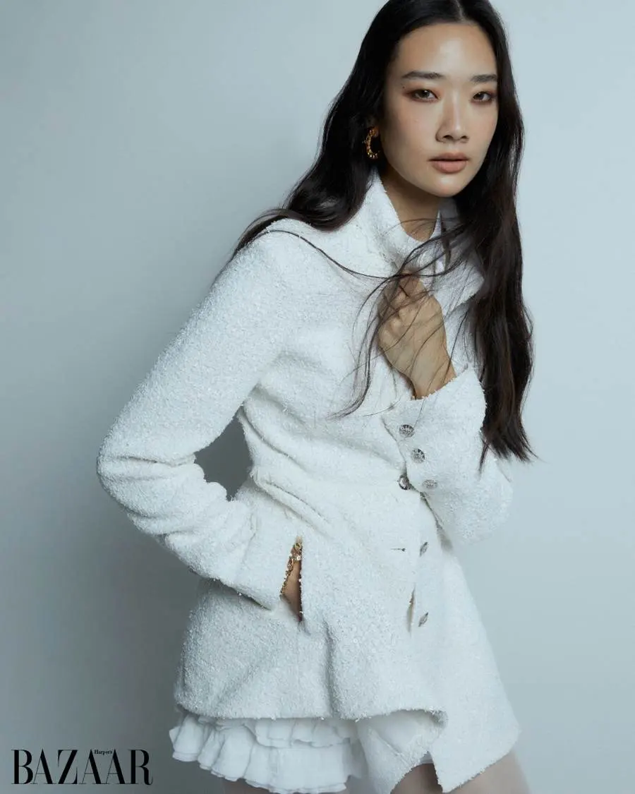 ออกแบบ ชุติมณฑน์ @ Harper's BAZAAR Thailand March 2024