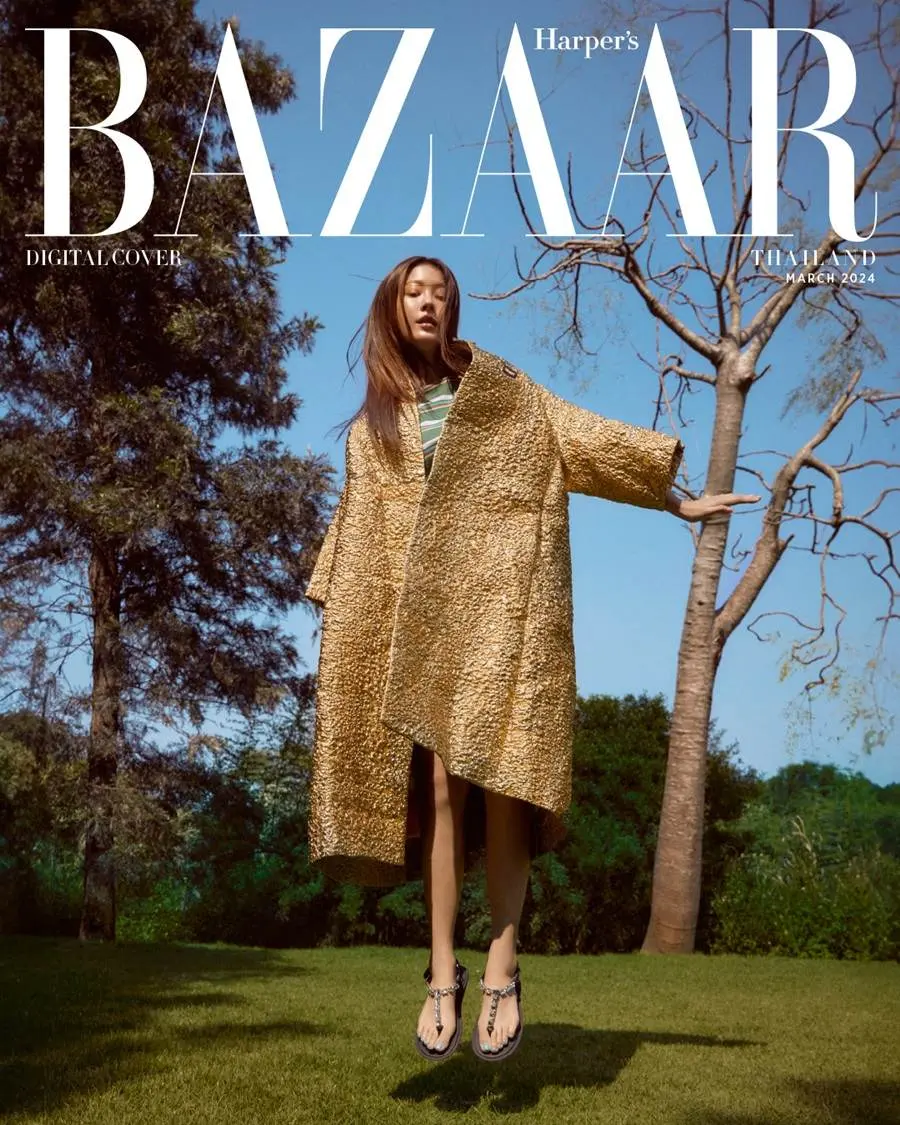 น้ำตาล ทิพนารี @ Harper's BAZAAR Thailand March 2024