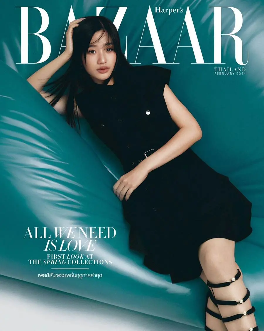 ตู-ต้นตะวัน @ Harper's BAZAAR Thailand February 2024