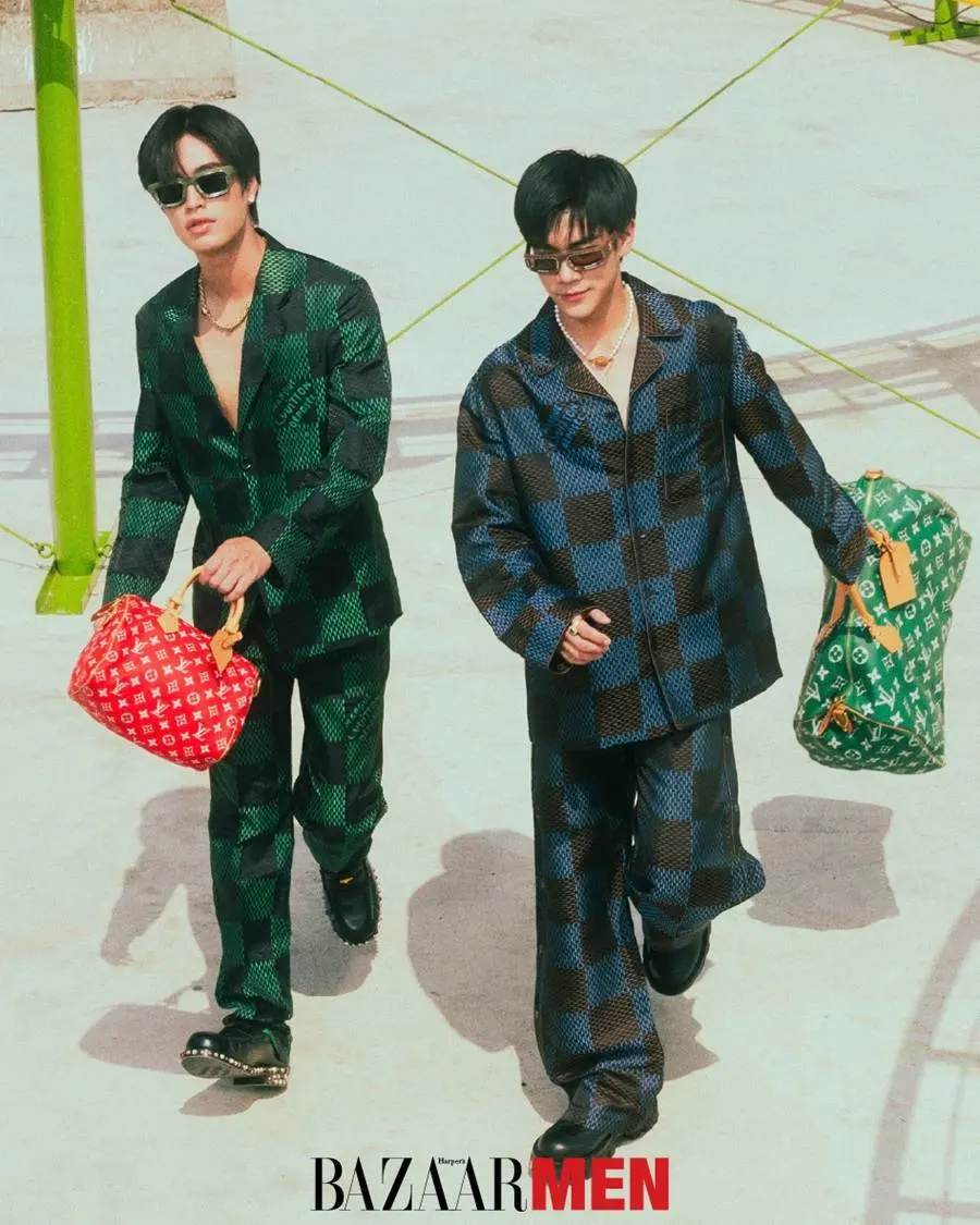 เจมีไนน์-นรวิชญ์ & โฟร์ท-ณัฐวรรธน์ @ Harper's BAZAAR MEN Thailand February 2024
