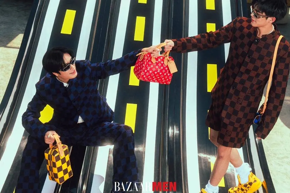 เจมีไนน์-นรวิชญ์ & โฟร์ท-ณัฐวรรธน์ @ Harper's BAZAAR MEN Thailand February 2024