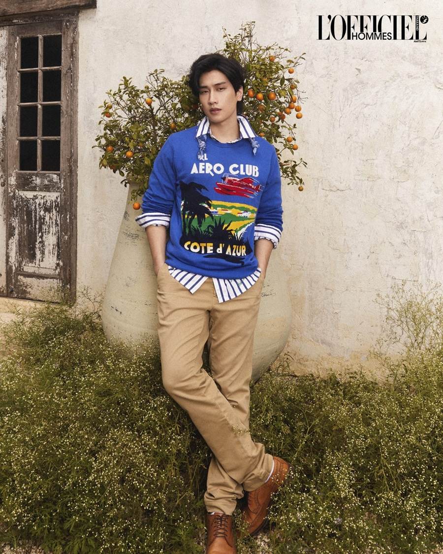 ไบเบิ้ล วิชญ์ภาส @ L'Officiel Hommes Thailand March 2024