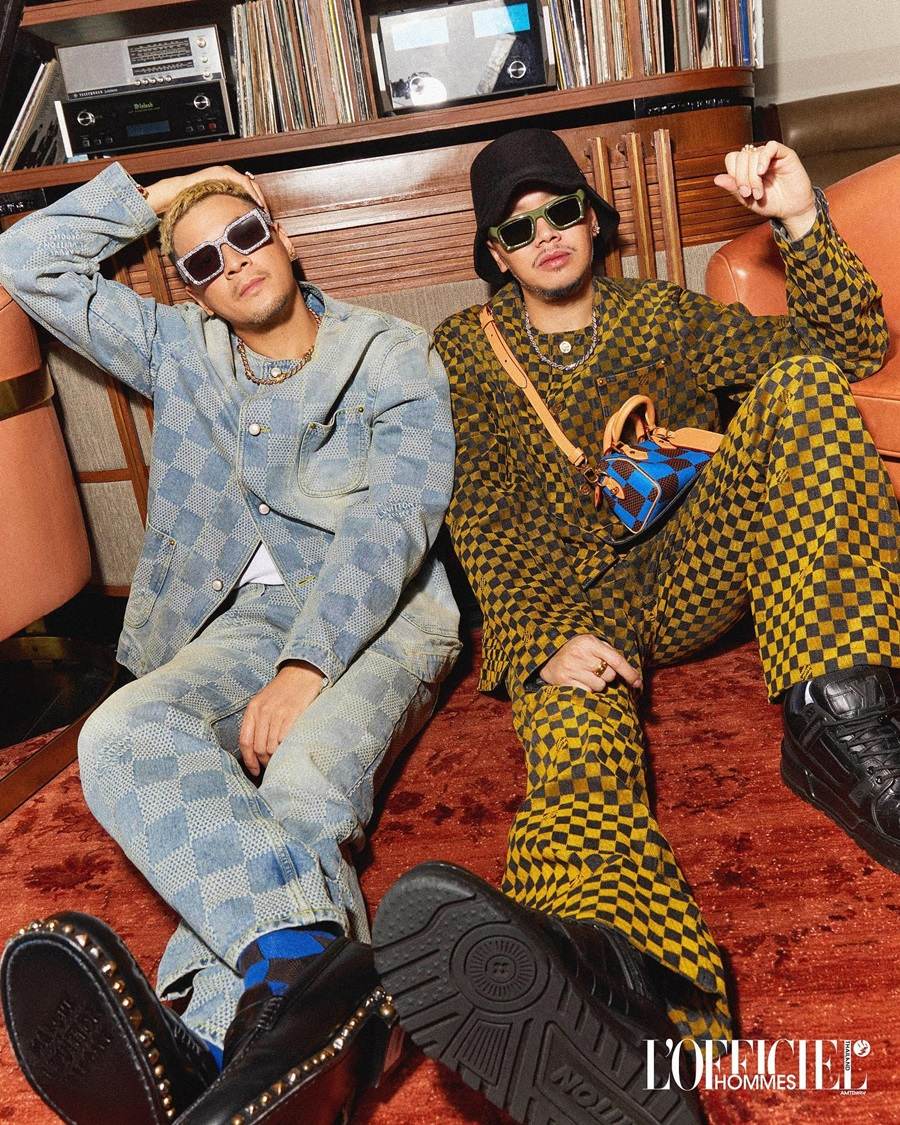 ขัน-ขันเงิน & เวย์-ปริญญา @ L'Officiel Hommes Thailand March 2024