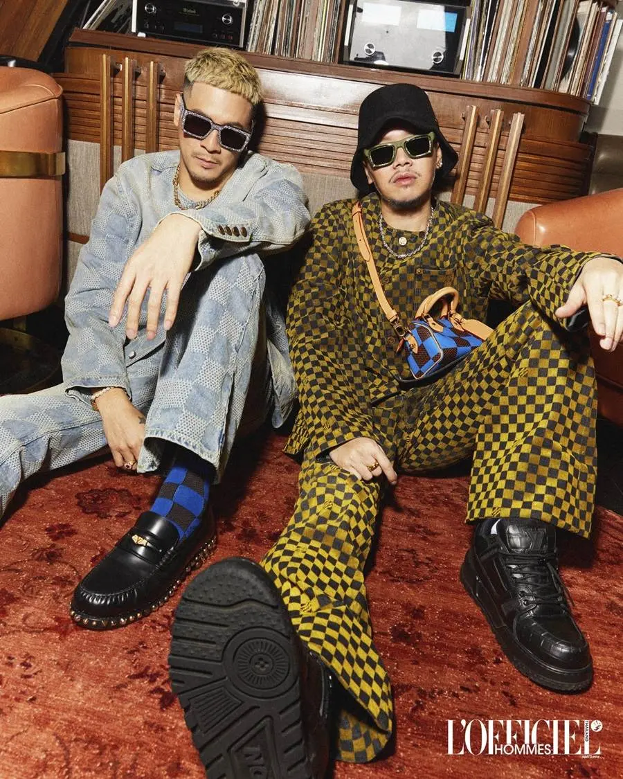 ขัน-ขันเงิน & เวย์-ปริญญา @ L'Officiel Hommes Thailand March 2024