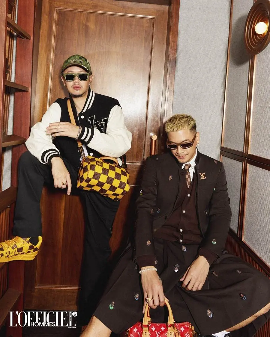 ขัน-ขันเงิน & เวย์-ปริญญา @ L'Officiel Hommes Thailand March 2024