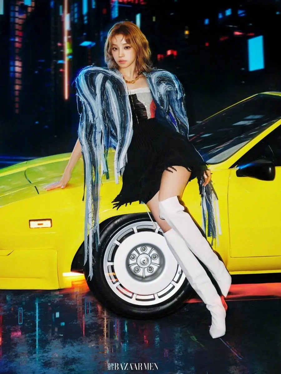 Song Yuqi @ Harper's BAZAAR Men China February 2024