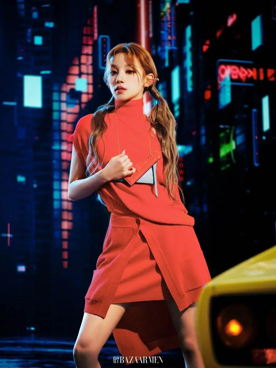 Song Yuqi @ Harper's BAZAAR Men China February 2024
