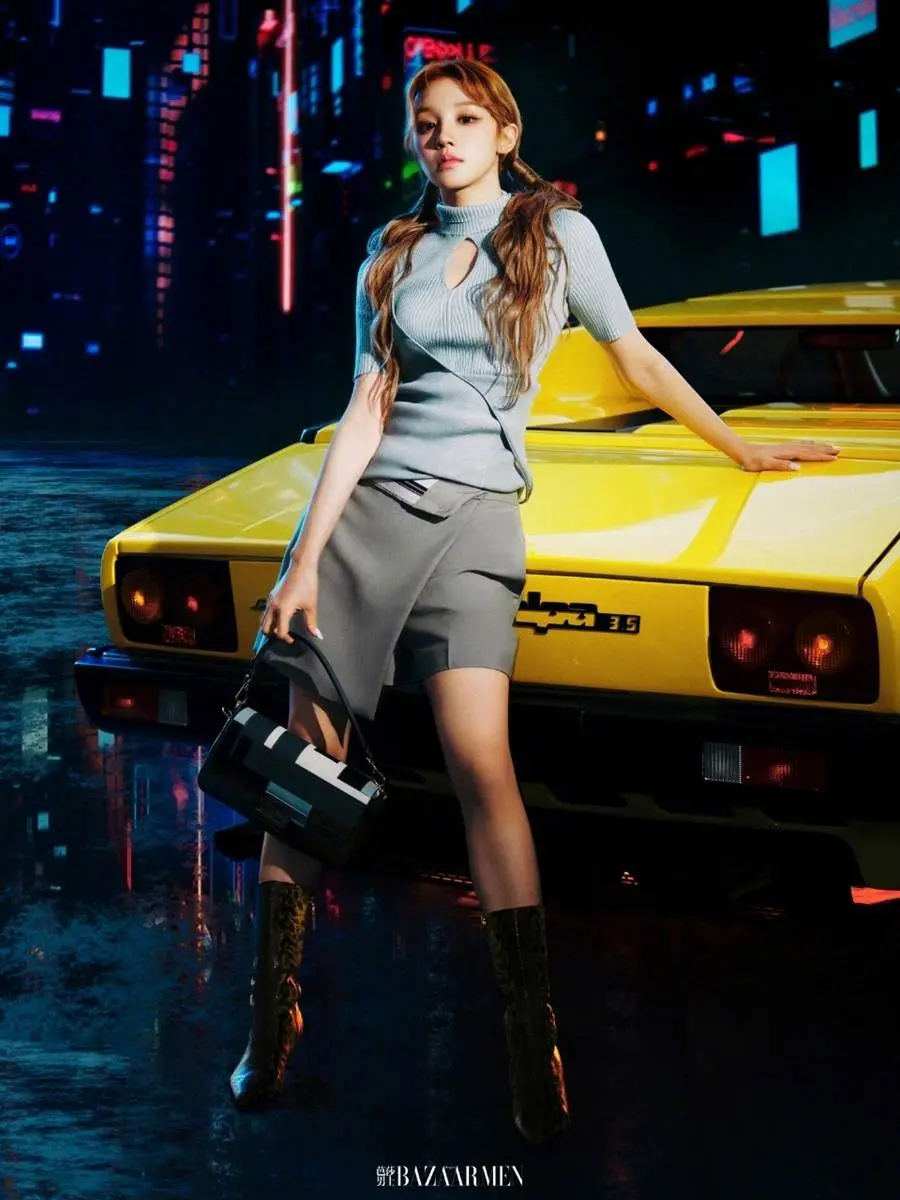 Song Yuqi @ Harper's BAZAAR Men China February 2024